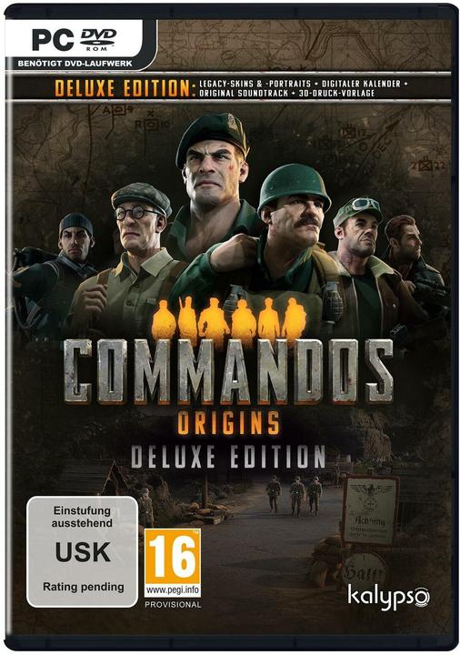 Actual product image Commandos: Origins - Deluxe Edition (PC, DE)
