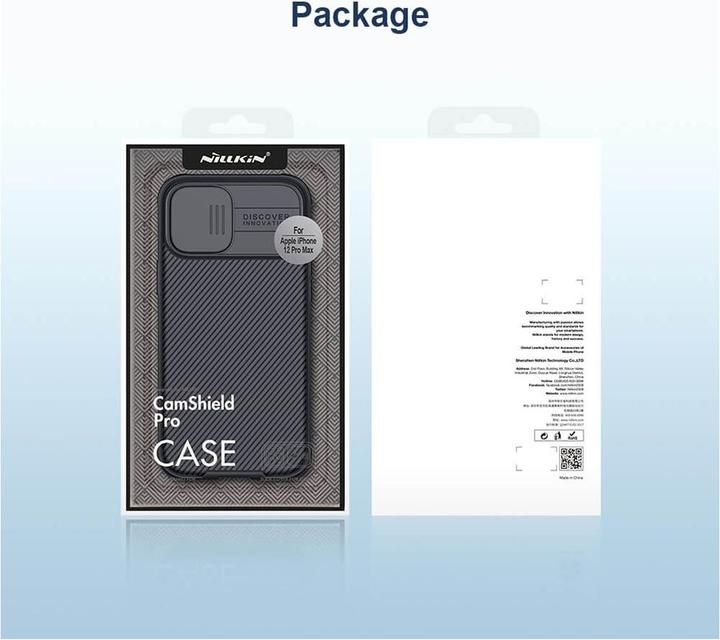 Actual product image Nillkin CamShield Series Hardcase Cover (Apple iPhone 12 Pro Max)
