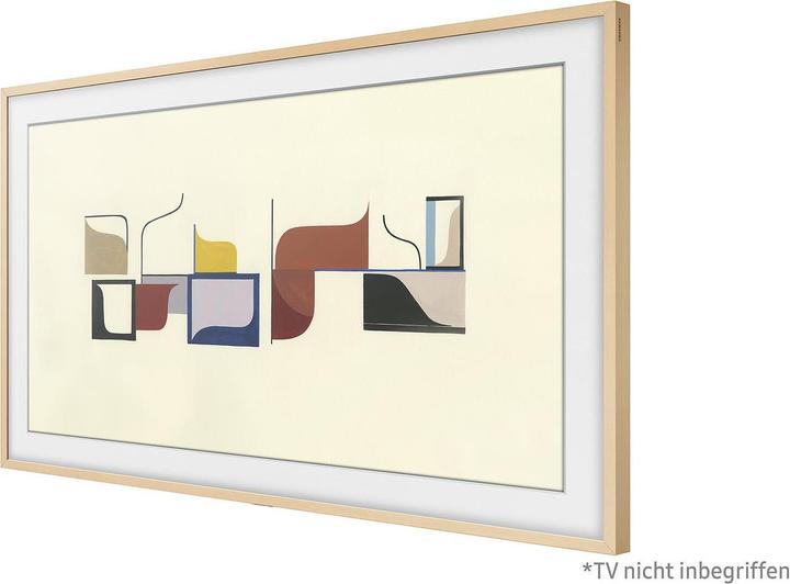 Image du produit Samsung Cadre pour Frame TV 43", Beige (bois clair) Aluminium et bois (Divers)
