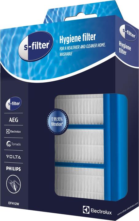 Produktbild Electrolux s-filter® Hygiene E12, waschbar