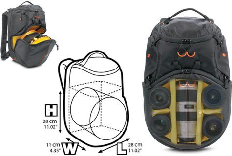 Actual product image Kata Pl-R-8 (Camera shoulder bag, Photo backpack, Photo case)