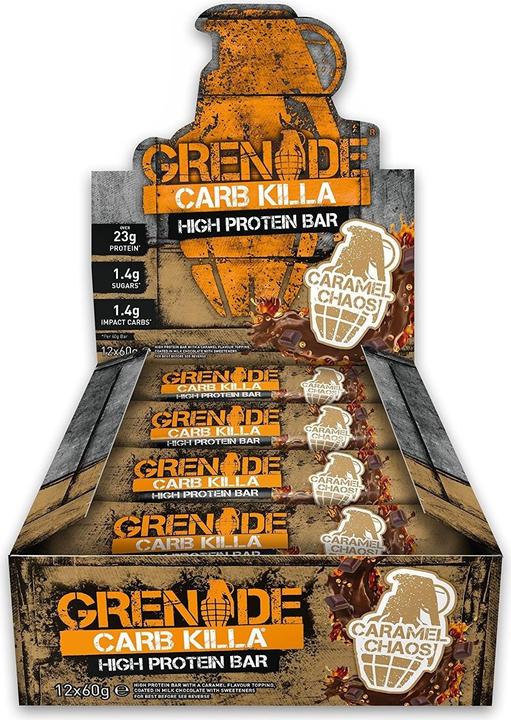 Produktbild All Stars Grenade Carb Killa Protein Bar (Erdnussbutter, 12 Stk., 720 g)