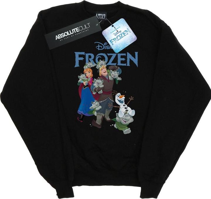 Disney Frozen Happy Trolls Sweatshirt Mädchen