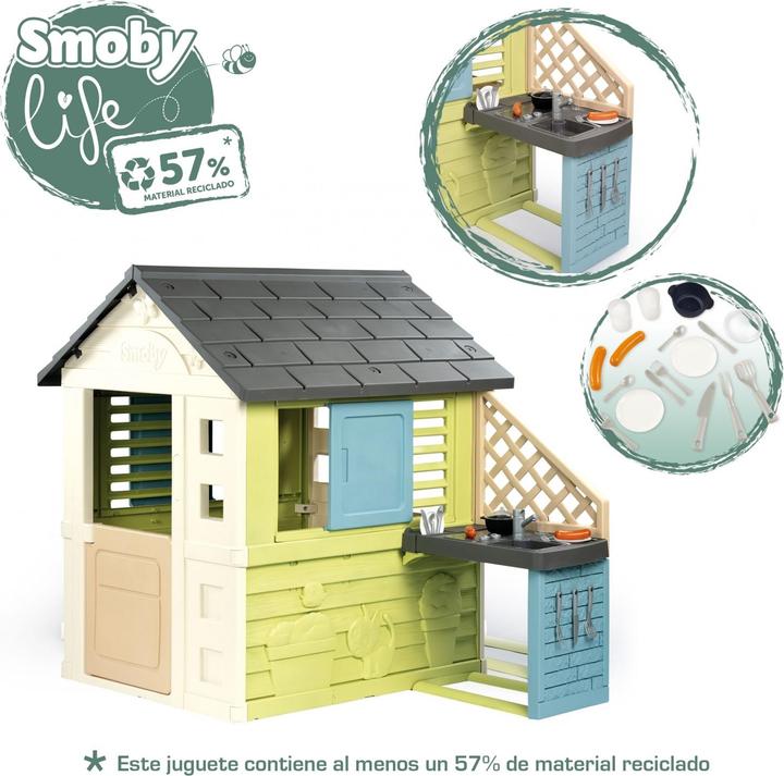 Image du produit Smoby Life Pretty avec cuisine