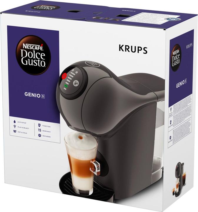 Image du produit Krups Nescaf Dolce Gusto GENIO S KP243B - Machine à café à capsules - Antraciet (Prise UE)