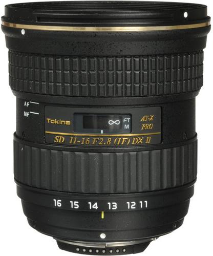 Tokina AT-X 116 PRO DX II 11-16mm f/2.8 Nikon (Nikon F, APS-C / DX)