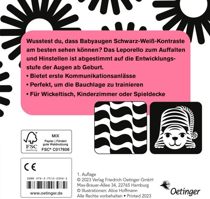 Produktbild Erste Bilder für Babyaugen (Deutsch)
