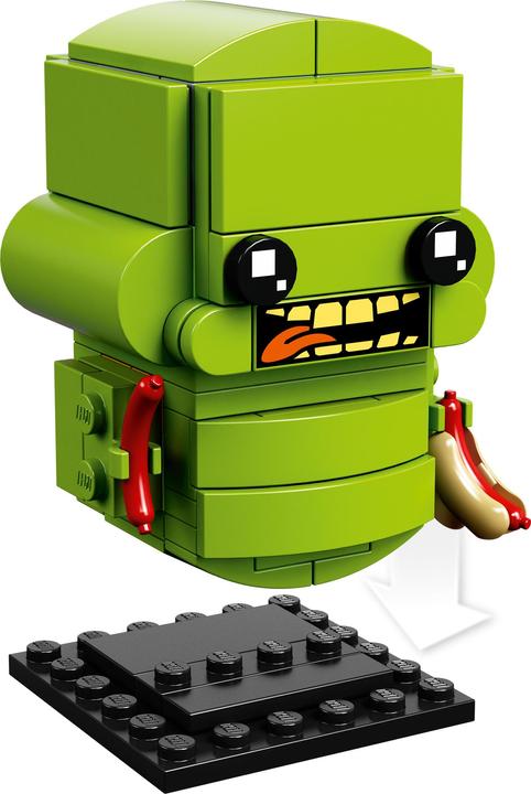 Actual product image LEGO Brickheadz Peter Venkman & Slimer 41622 (41622, LEGO Brickheadz)