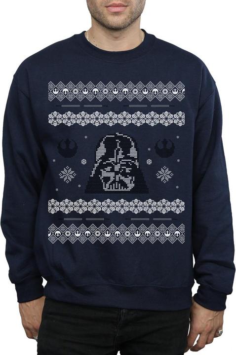 Produktbild Star Wars Christmas Darth Vader Fair Isle Sweatshirt (L)