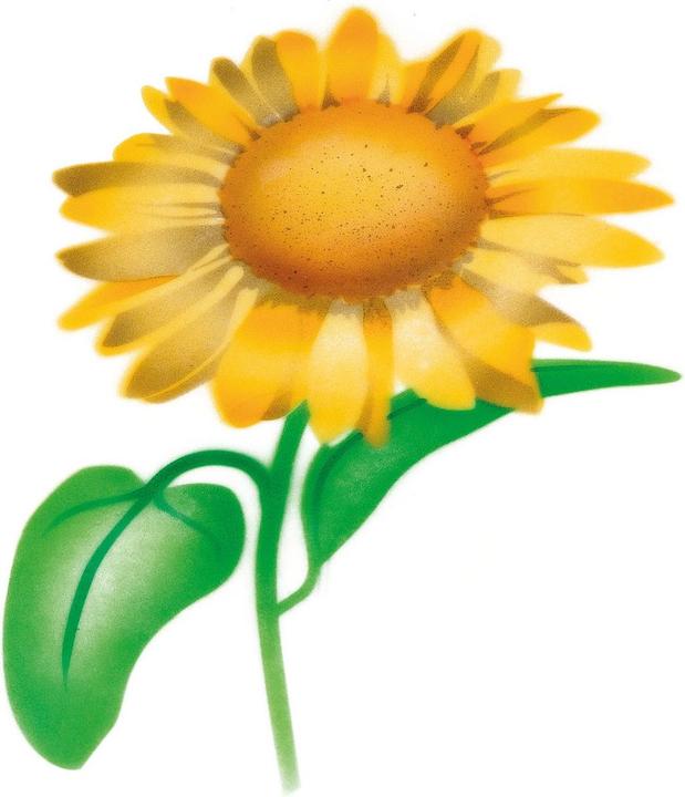 Image du produit Martellato Pochoir Airbrush Tournesol