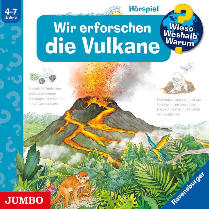 Produktbild Jumbo Wieso Weshalb Warum Wir erforschen die Vulkane (4)