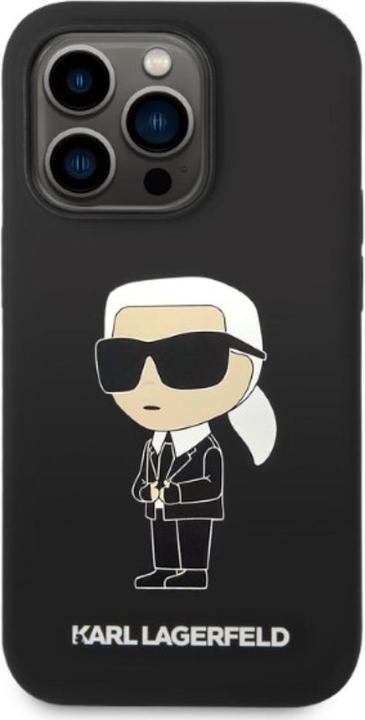 Actual product image Karl Lagerfeld iPhone 14 Pro Max Liquid Silicone Ikonik NFT Case (Apple iPhone 14 Pro Max)