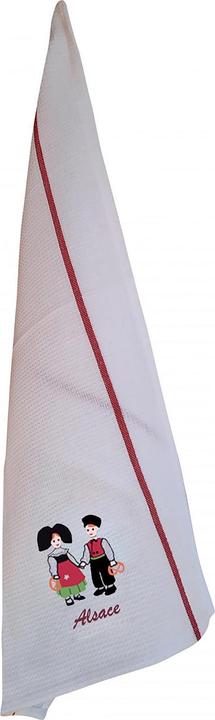 Produktbild Winkler Geschirrtuch Wabe Paar Kinder Elsass (50 x 70 cm)