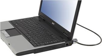 Image du produit SafeWare KeyLock sikkerhedskabelslås