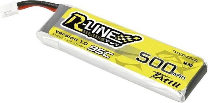 Produktbild Tattu RC-Akku LiPo 500 mAh 3.7 V 95C R-Line (3.70 V, 500 mAh)