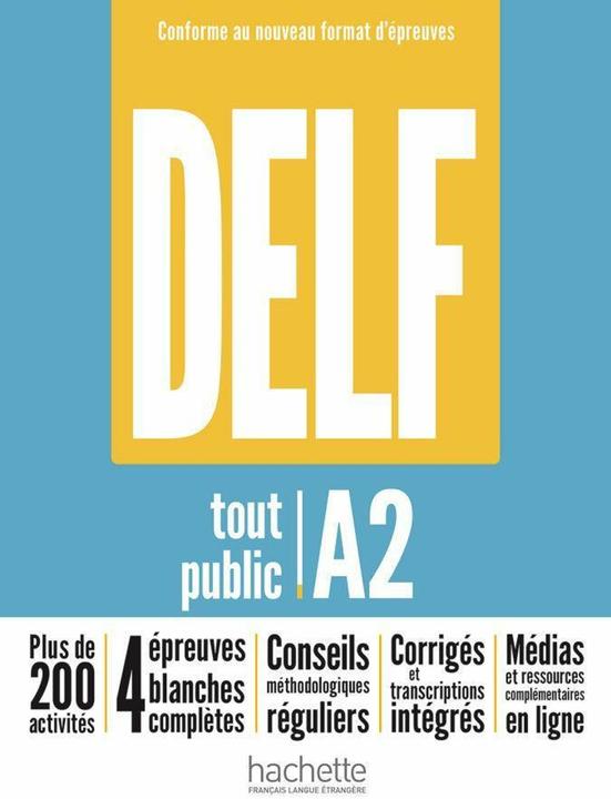 Etichetta energetica Mous:DELF tout public A2 - Conforme au (Francese, Jalila El Baraka, Anne-Sophie Jourdain, Gilda Vaquero, Nelly Mous, 2024)