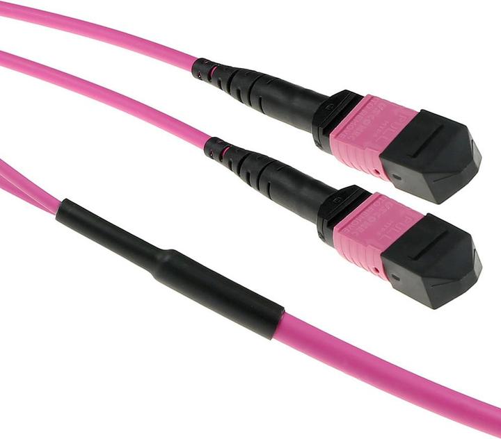 Image du produit 50 mètres Multimode 50/125 OM4(OM3) polarité A câble trunk fibre avec 2 connecteurs femelles MTP/MPO (S/UTP, CAT7, 50 m)