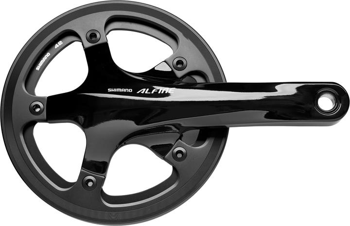 Produktbild Shimano Alfine FC-S501 Kurbelgarnitur 42T mit Kettenschutz Aussen (170 mm)
