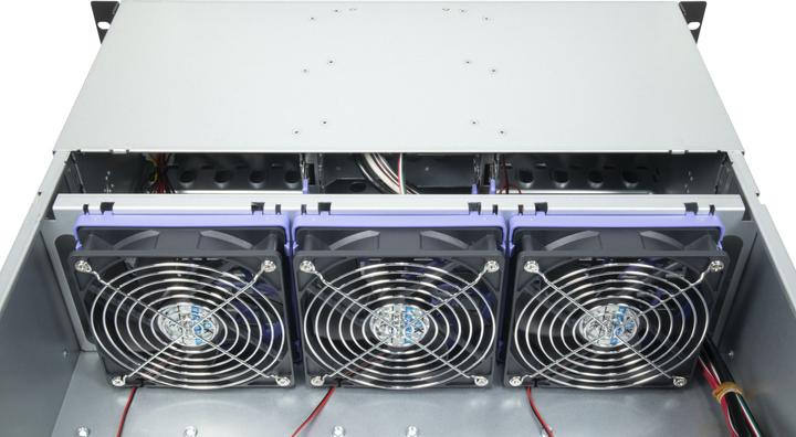 Immagine prodotto Intertech Case IPC Server 3U-30765, senza PSU (ATX, SSI CEB, mATX, ITX, SSI EEB)