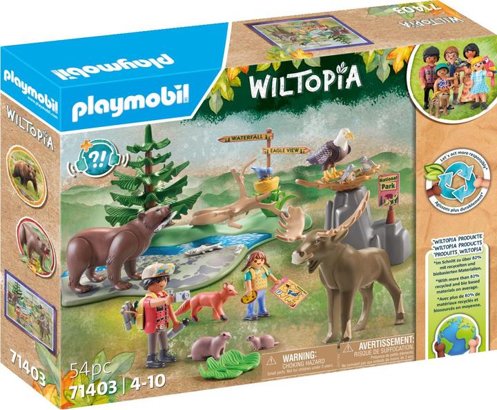 Productafbeelding Playmobil Wiltopia - Omweg naar de dieren van Noord-Amerika (71403, Playmobil Wiltopia)