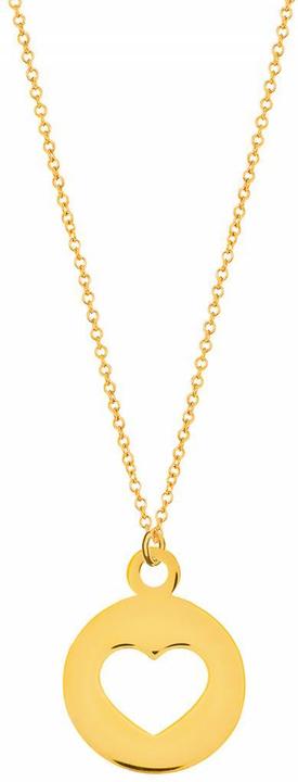 Collier Heart, 14 K Gelbgold (14 Karat Gelbgold (585) poliert)