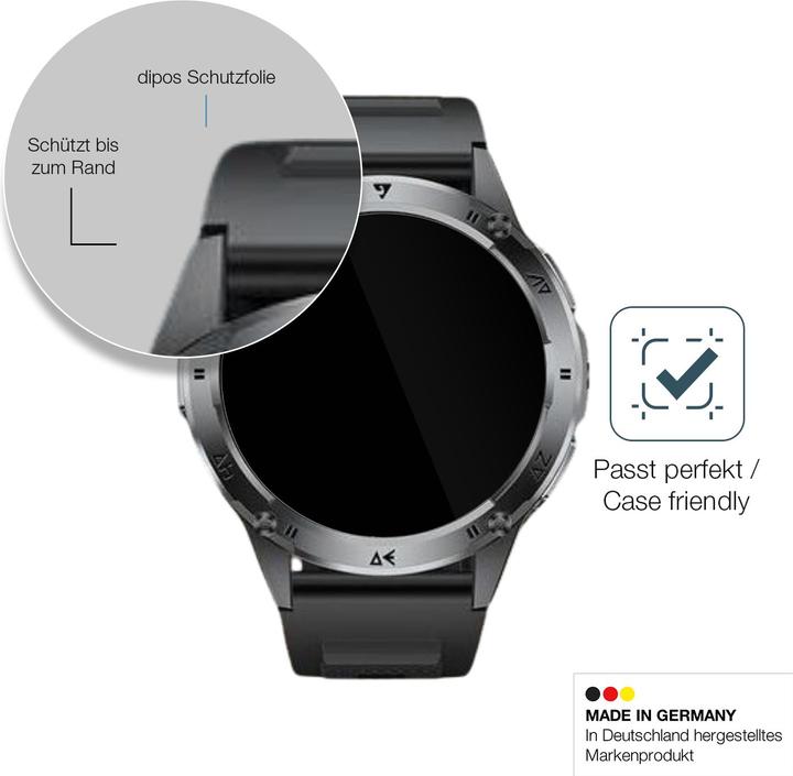 Produktbild Dipos Anti-Shock Displayschutz 9H