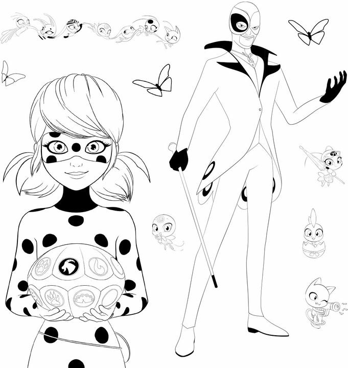 Immagine prodotto Panini Miraculous: adesivi eroici da colorare