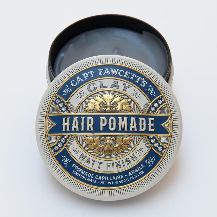 Image du produit Captain Fawcett Clay Pomade - Matte Finish (Pommade capillaire, 100 ml)
