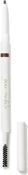 Actual product image Jane Iredale PureBrow Precision Pencil Retractable Ultra-Fine Pencil with Spoolie Defines Fills Gaps (Dark brown)