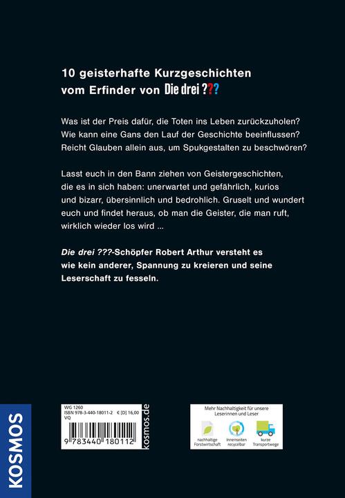 Produktbild Kosmos Die Geister, die ich rief (Deutsch, Robert Arthur, 2024)