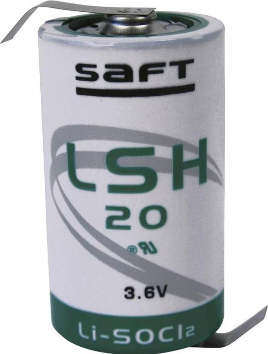 Productafbeelding Saft LSH 20 HBG speciale batterij mono (D) Z-soldeer tag lithium 3,6 V 13000 mAh 1 S (13000 mAh)