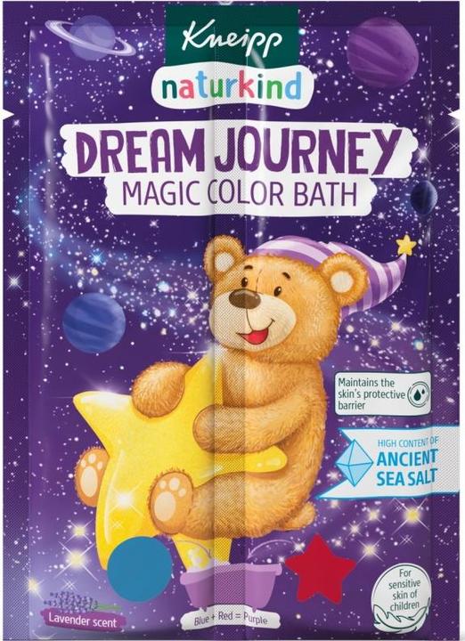 Actual product image Kneipp Coloured bath salt Little Dreamer ( Magic Colour Bath) 40 g (Bath salts)