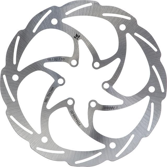 Immagine prodotto Formula Rotore a disco monolitico 160 mm 6H con viti (160 mm)