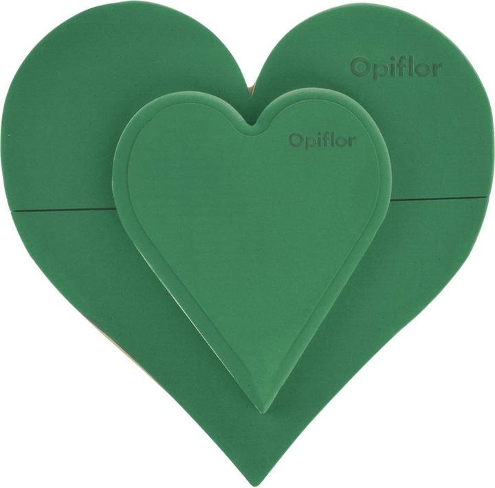 Produktbild Opiflor Steckschaumherz Forever 36 cm x 42 cm x 5 cm