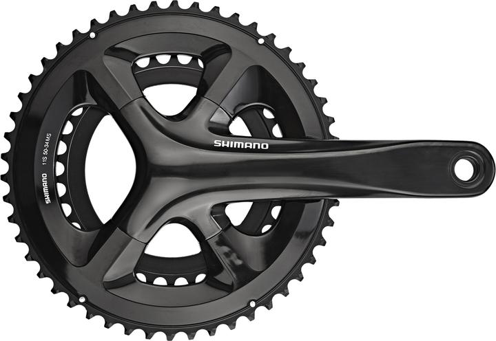 Actual product image Shimano Road FC-RS510 crankset 2x11s 50-34T (175 mm)