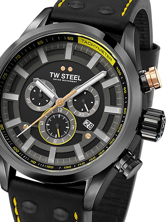 Productafbeelding TW-Steel SVS207 Fast Lane Chronograaf Limited Edition Herenhorloge 48mm 10ATM (Chronograaf)