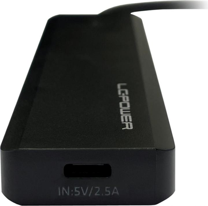 Image du produit LC-Power LC-HUB-U3-4-C 2xUSBA 1XUSB-C Noir détail (USB-C, 4 Ports)