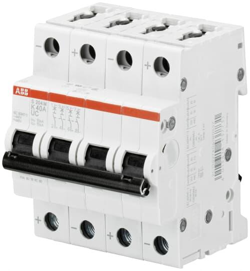Produktbild ABB LS S204M-Z6UC SicherungsautomatÂ Z-Char., 10kA, 6A, 4P