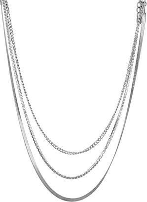 Immagine prodotto Liu Jo Collana moda tripla in acciaio scintillante LJ1967