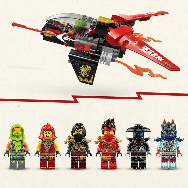 Actual product image LEGO NINJAGO Ninja-Actionflitzer (71844, LEGO Ninjago)