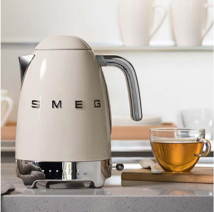 Immagine prodotto Smeg Bollitore stile retrò anni '50 con controllo della temperatura (1.70 l, Spina UE)
