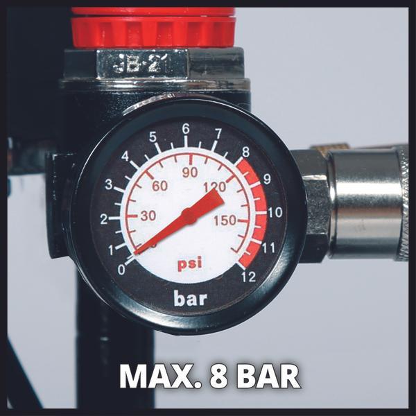 Actual product image Einhell TE-AC 6 Silent (8 bar, 6 l)