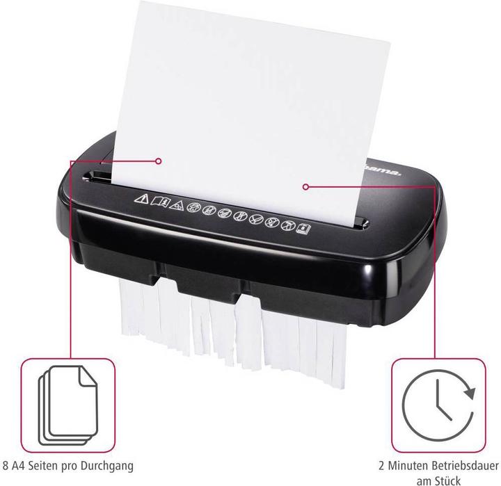 Produktbild Hama Basic S8CD (Streifenschnitt)