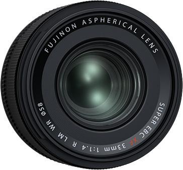 Actual product image Fujifilm FUJINON XF 33mm F1.4 R LM WR (Fujifilm X, APS-C / DX)