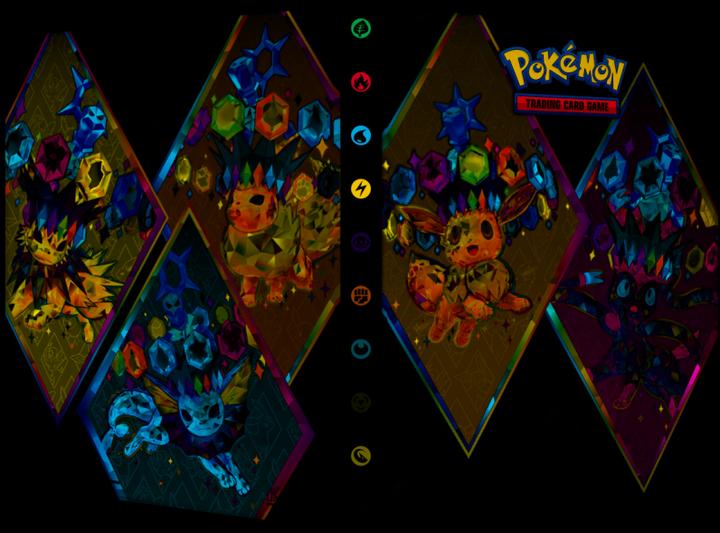 Produktbild Ultra Pro Pokémon - SV08.5 9-Pocket Portfolio