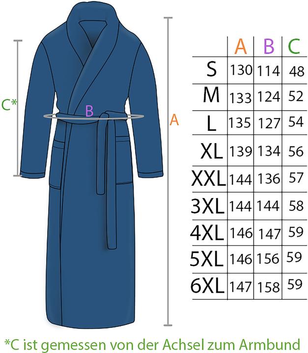 Actual product image Normani Bathrobe 100% Cotton Lola - 8775 (4XL)