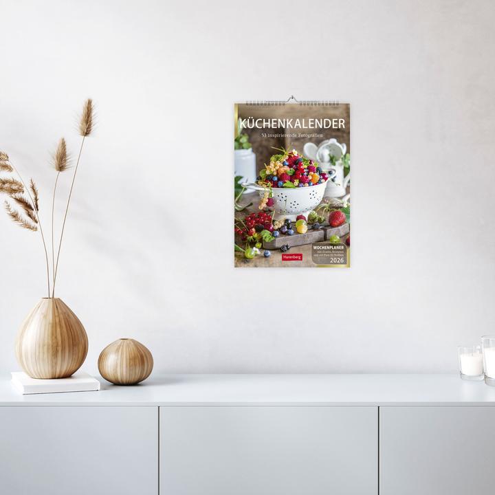 Produktbild Harenberg Küchenkalender Wochenplaner 2026 - 53 inspirierende Fotografien (Deutsch)