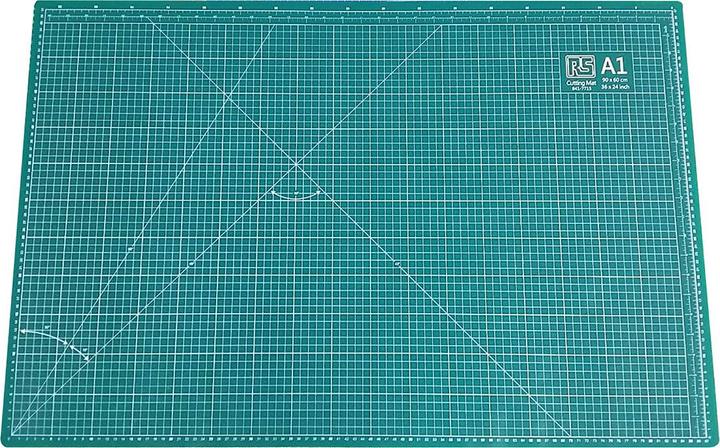 Rs Pro Schneidematte, 900mm x x 600mm, Grün, 10mm (900 x 600 mm)