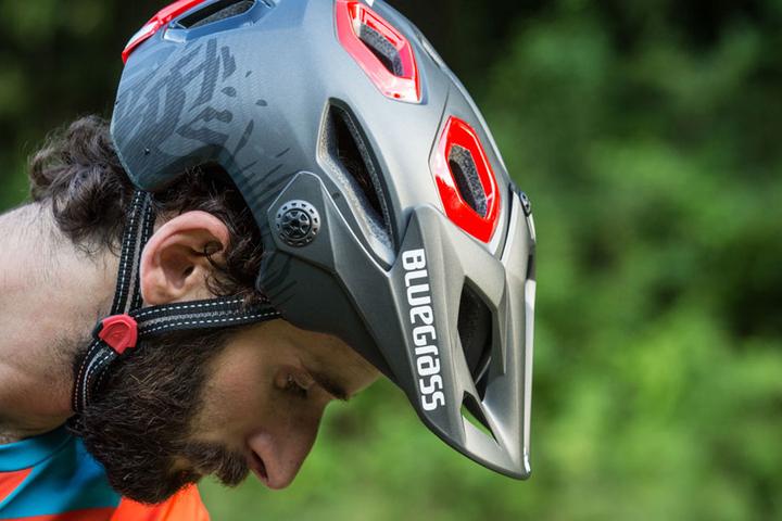 Actual product image Bluegrass Bicycle Golden Eyes MTB Helmet (58 - 63 cm)
