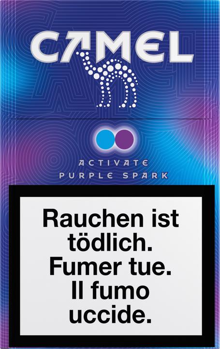 Actual product image Camel Activate Purple Spark Box (10 pcs.)